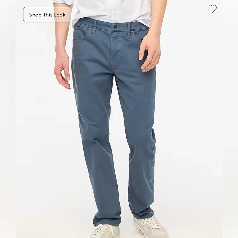 J. Crew Slim-Fit Garmet-Dye Five-Pocket Pant